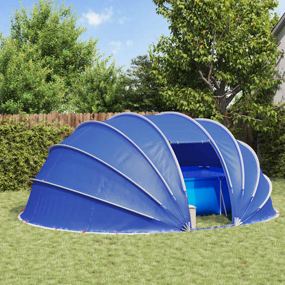 vidaXL Pool Tent Dome 538 x 440 x 204 cm Azure Blue 1