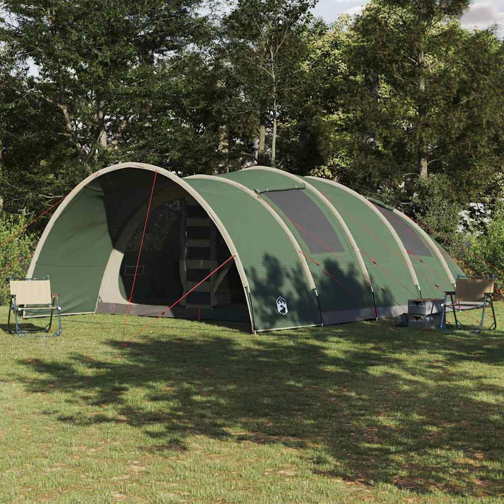 vidaXL Tunnel Tent 8-Person 8-Person Green 1
