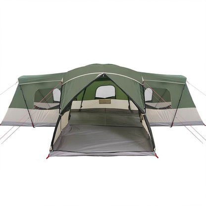 vidaXL Tent 16-Person 16-Person Green 185T Polyester with PU Coating 5