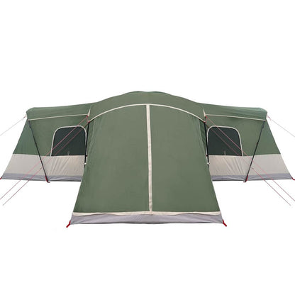 vidaXL Tent 16-Person 16-Person Green 185T Polyester with PU Coating 6