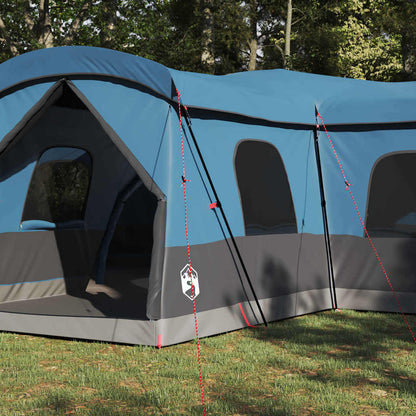vidaXL Tent 16-Person 16-Person Blue 185T Polyester with PU Coating 3