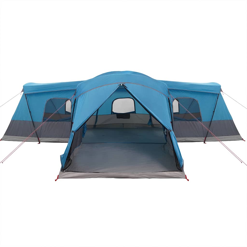 vidaXL Tent 16-Person 16-Person Blue 185T Polyester with PU Coating 5
