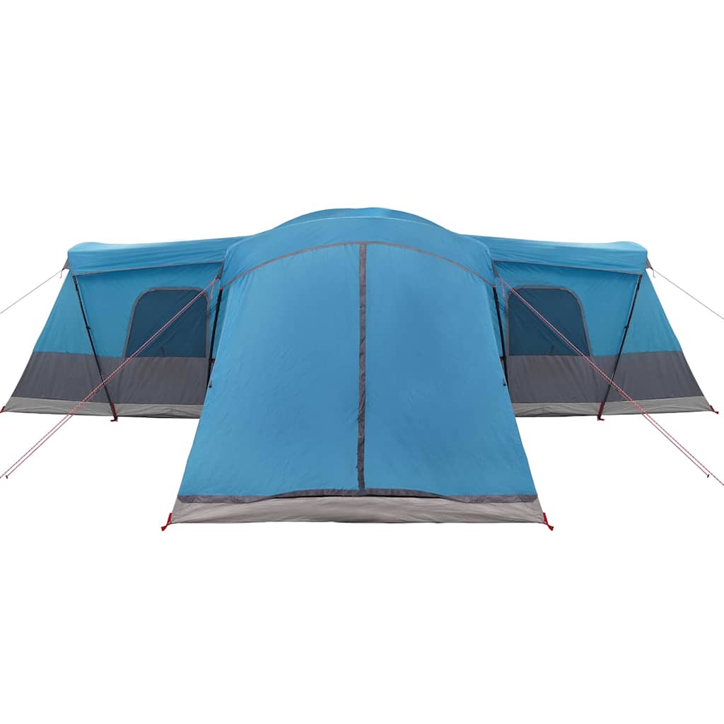 vidaXL Tent 16-Person 16-Person Blue 185T Polyester with PU Coating 6
