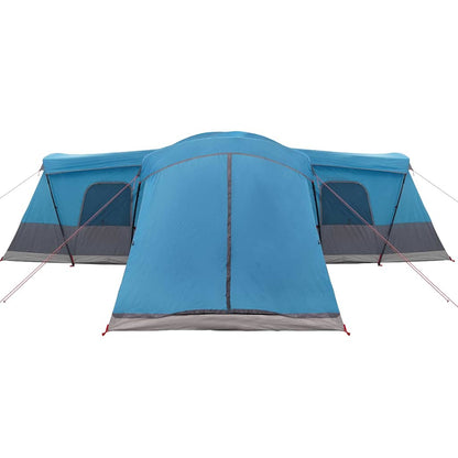 vidaXL Tent 16-Person 16-Person Blue 185T Polyester with PU Coating 6