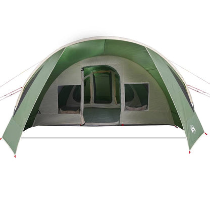 vidaXL Tunnel Tent 6-Person 6-Person Green and White 5