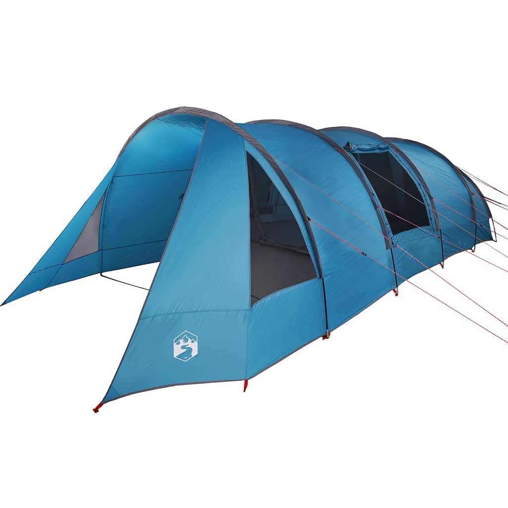 vidaXL Tunnel Tent 6-Person 6-Person Blue and Grey 2