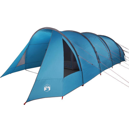 vidaXL Tunnel Tent 6-Person 6-Person Blue and Grey 4