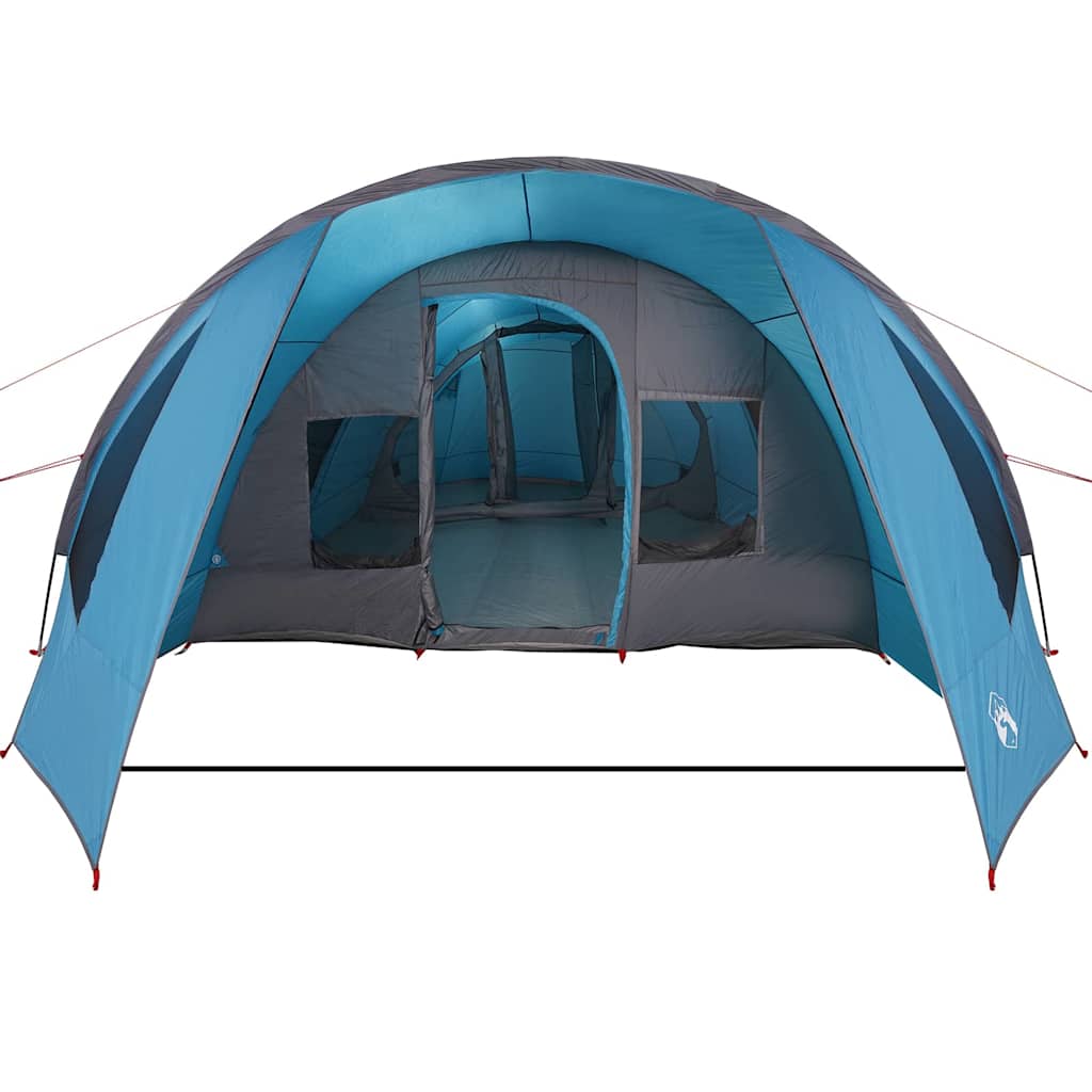 vidaXL Tunnel Tent 6-Person 6-Person Blue and Grey 5
