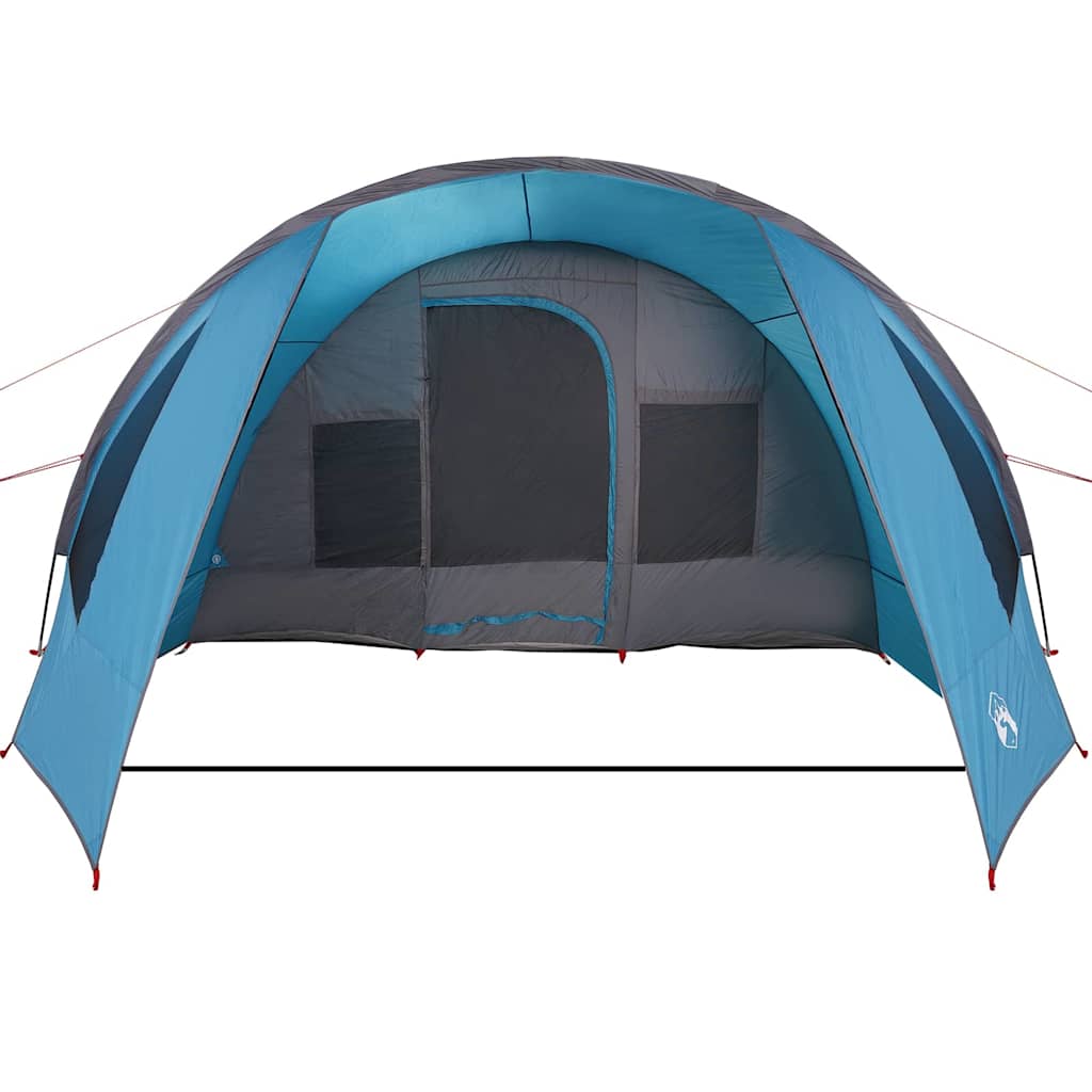 vidaXL Tunnel Tent 6-Person 6-Person Blue and Grey 6