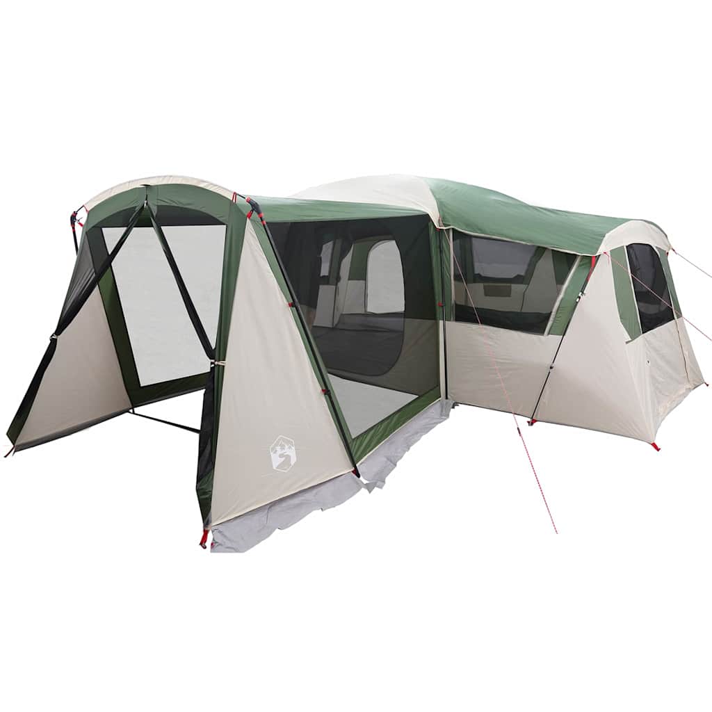 vidaXL Family Tent 20-Person 20-Person Green and White 2