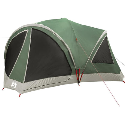 vidaXL Family Tent 10-Person Green and Grey 460 x 430 x 214 cm 2