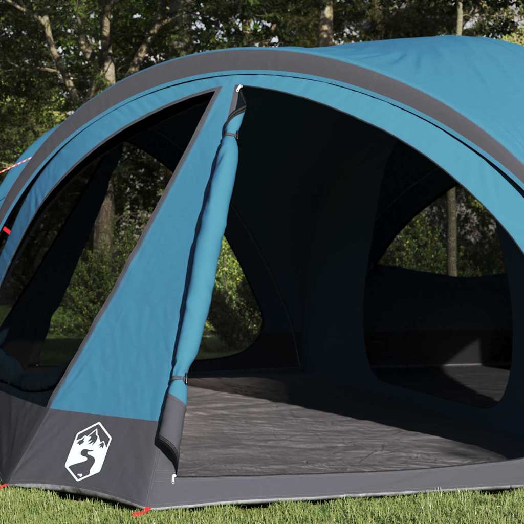 vidaXL Family Tent 10-Person Blue and Grey 460 x 430 x 214 cm 3