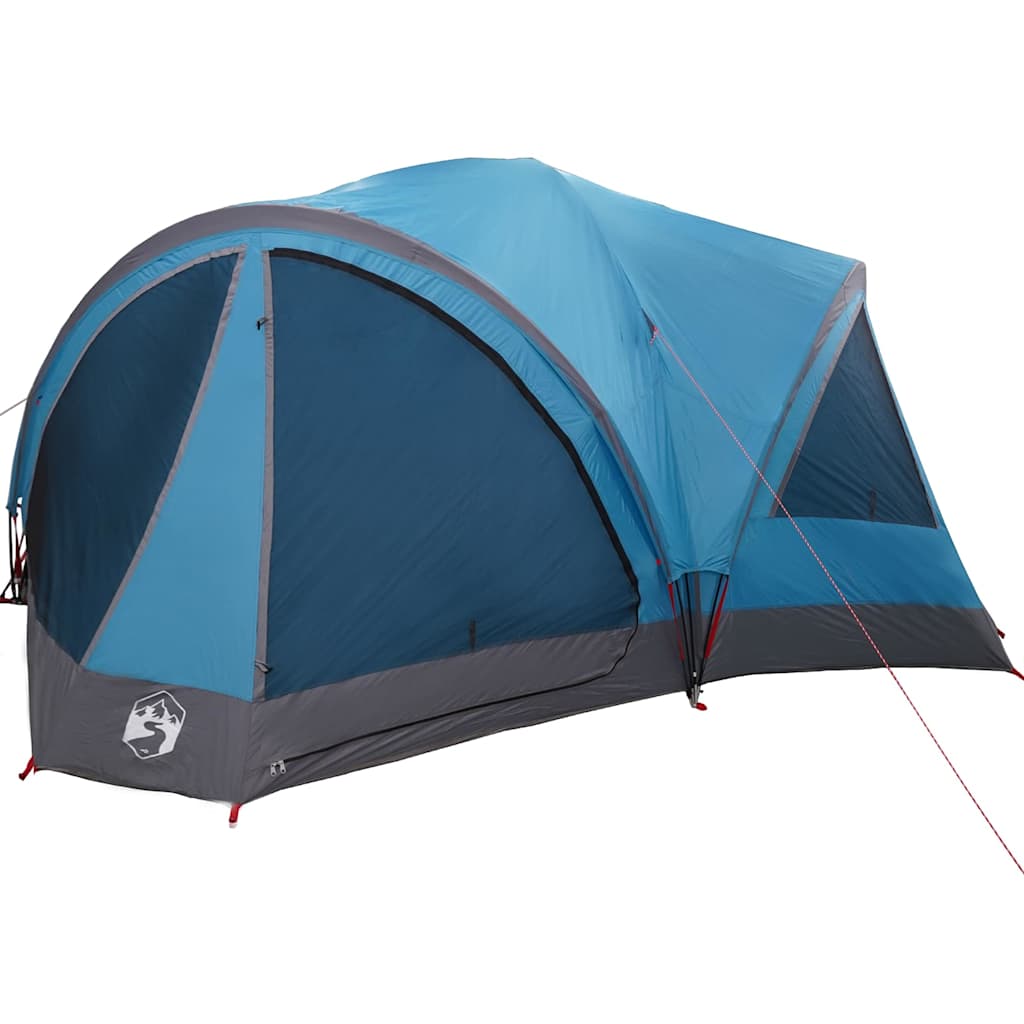 vidaXL Family Tent 10-Person Blue and Grey 460 x 430 x 214 cm 2