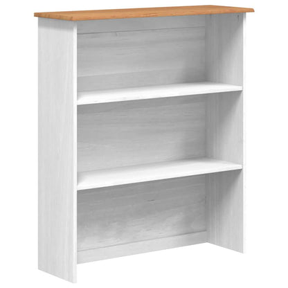 vidaXL Hutch with Drawer ASKIM White 91 x 40 x 184 cm Solid Pine Wood 6