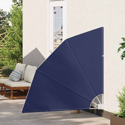 Balcony Privacy Screen Rectangular 140 x 140 cm Polyester Navy blue