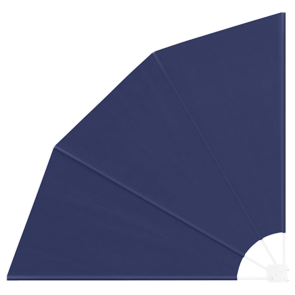 Balcony Privacy Screen Rectangular 140 x 140 cm Polyester Navy blue