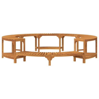 vidaXL Hot Tub Surround Solid Acacia Wood Brown 6