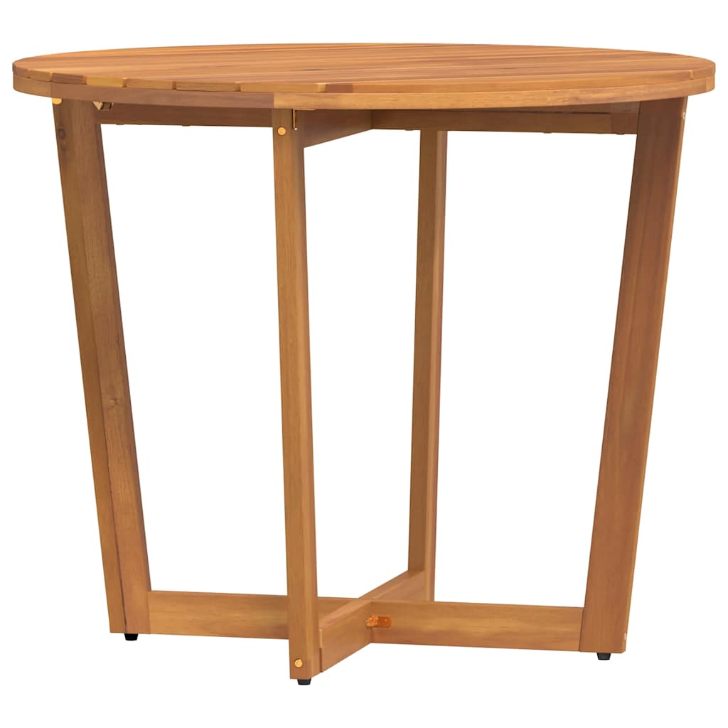 vidaXL 5 Piece Garden Dining Set Solid Wood Acacia 5
