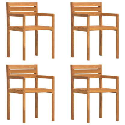 vidaXL 5 Piece Garden Dining Set Solid Wood Acacia 6