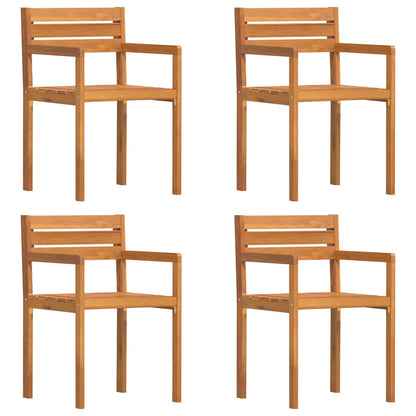 vidaXL 5 Piece Garden Dining Set Solid Wood Acacia 6