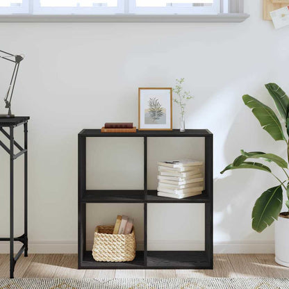 Bookcase 68,5x32x68,5 cm Engineered Wood Black oak 68.5 cm 68.5 cm
