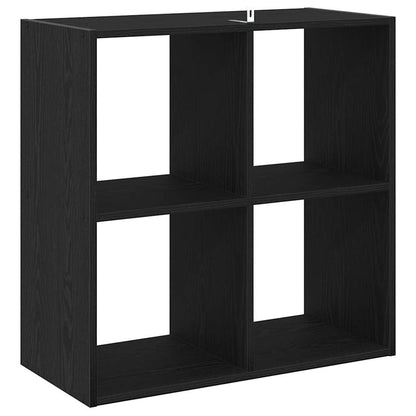 Bookcase 68,5x32x68,5 cm Engineered Wood Black oak 68.5 cm 68.5 cm