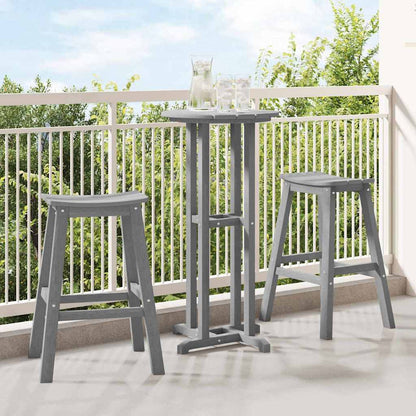 vidaXL Garden Bar Set 3 pcs HDPE