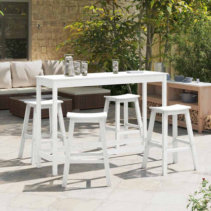 vidaXL Garden Bar Set 3 pcs HDPE