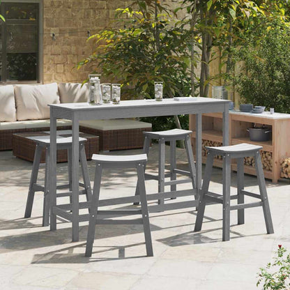 vidaXL Garden Bar Set 3 pcs HDPE