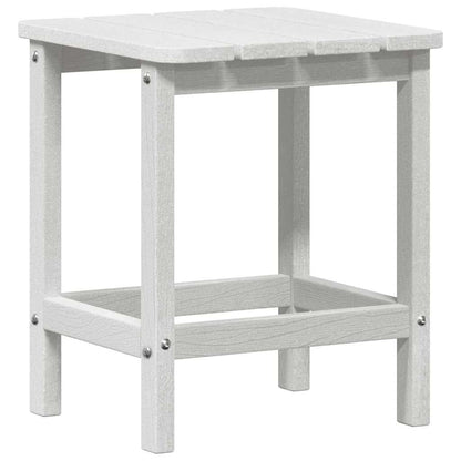 vidaXL Garden Chair 3 pcs White Polyethylene 6