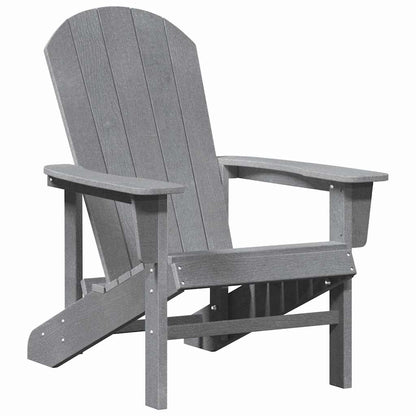 vidaXL Garden Chair 3 pcs Light Grey Polyethylene 5