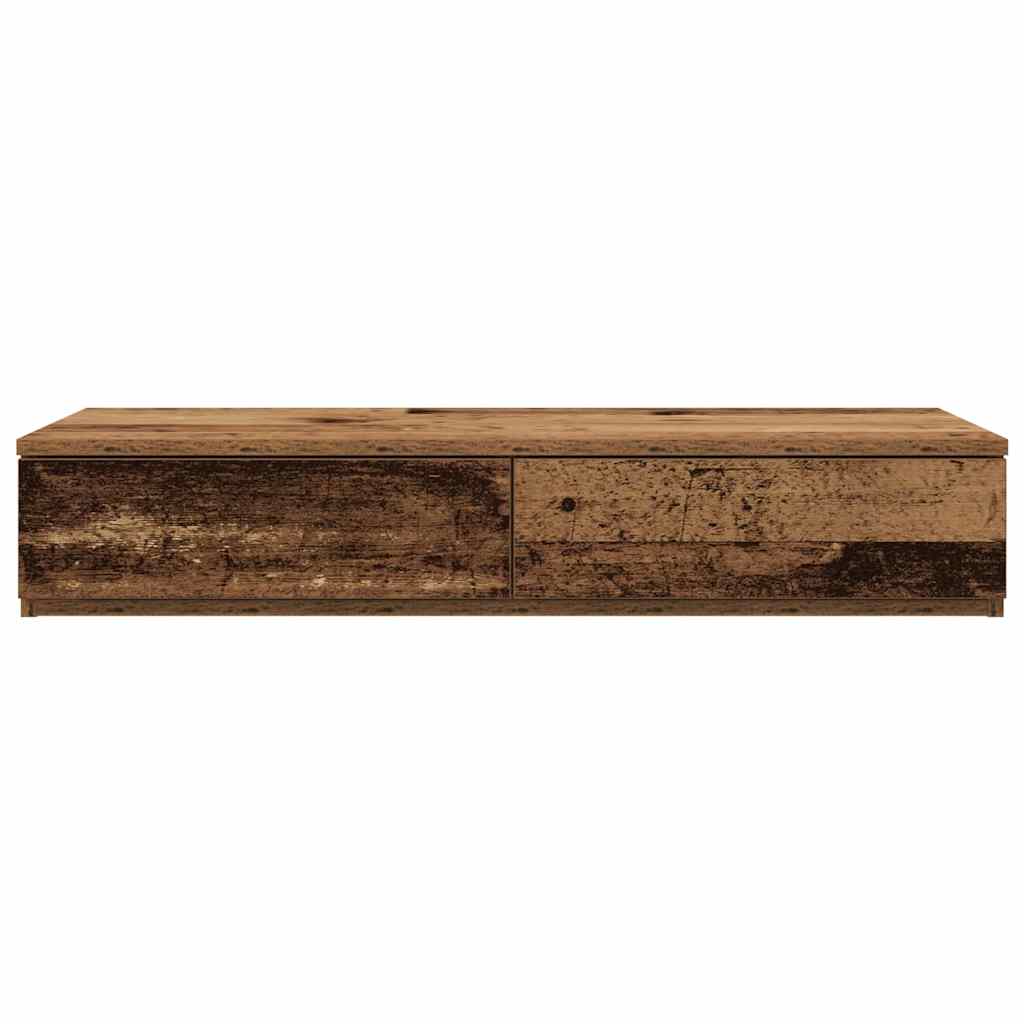 Bed Drawers Engineered Wood Old Wood 90 x 36.5 x 16.5 cm