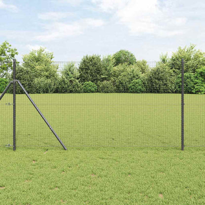 Chicken Wire Fence Steel with PVC Coating Grey Length 25 mm 10 x 0.4 m – 50 x 1 m 10 x 1.4 m