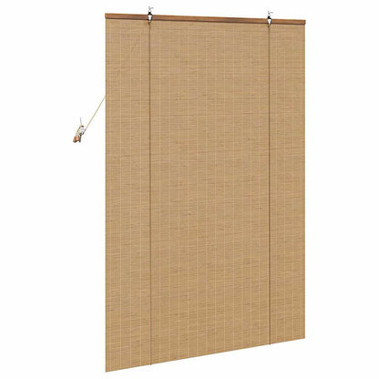 Roller Blind Bamboo Drop 160 cm Brown 120 cm