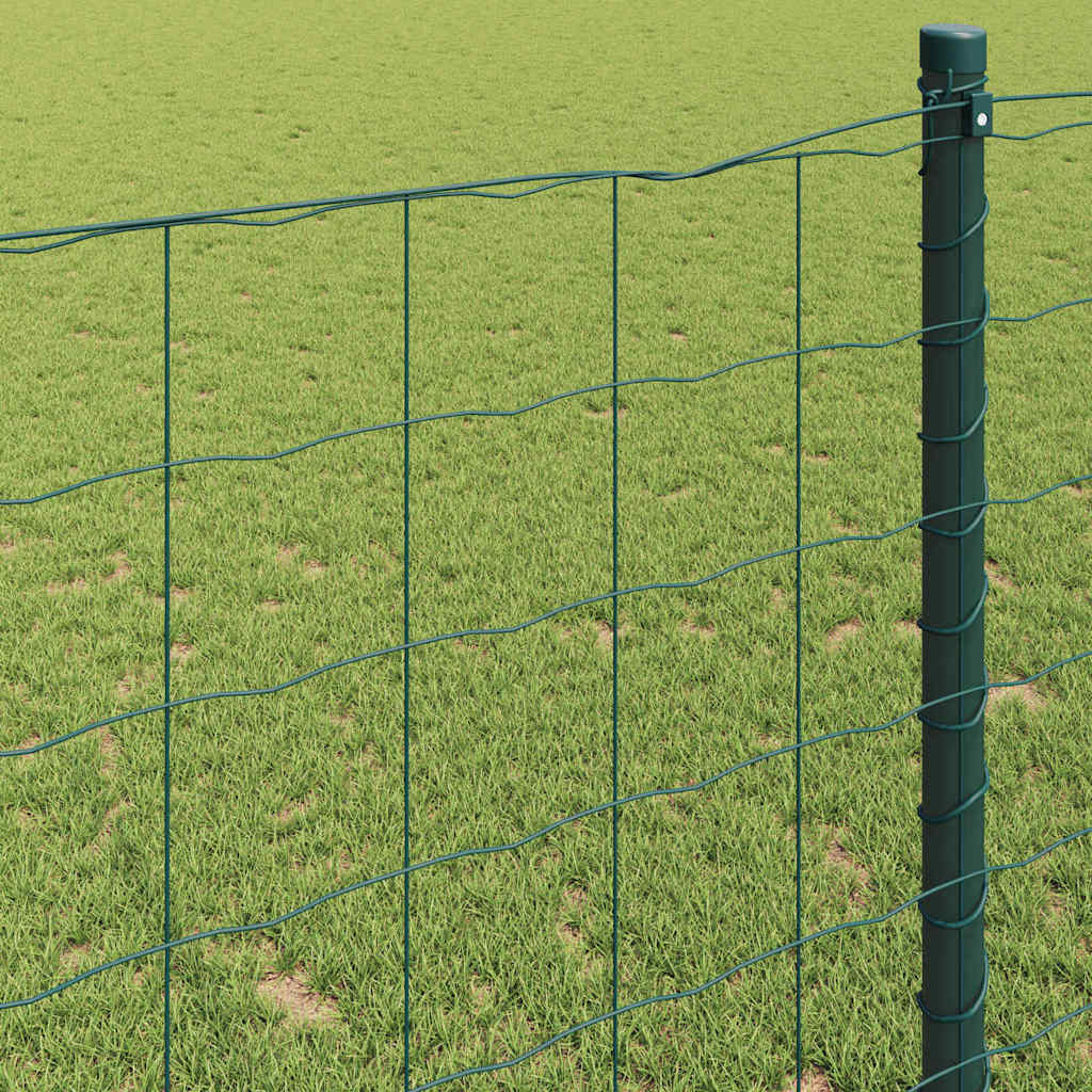 Euro Fence Steel Green Length 10 m mesh Size 100 x 100 mm 1.4 m
