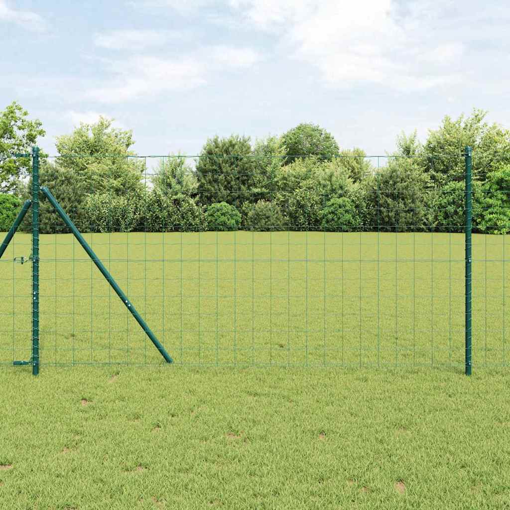Euro Fence Steel Green Length 10 m mesh Size 100 x 100 mm 1.4 m