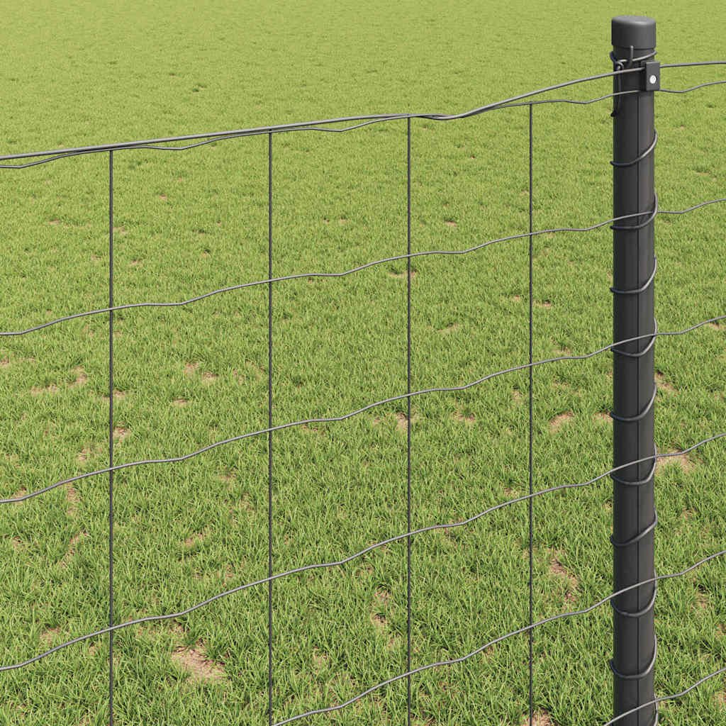 Euro Fence Steel Grey Length 10 m mesh Size 100 x 100 mm 1.6 m