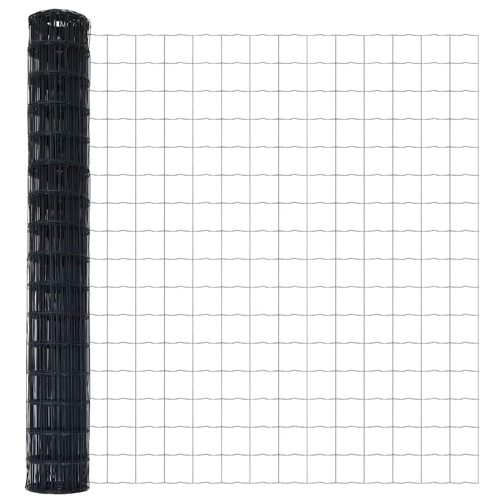Euro Fence Steel Grey Length 10 m mesh Size 100 x 100 mm 1.6 m