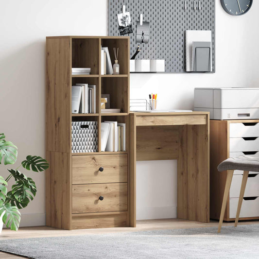 Desk 105.5 x 34 x 127 cm 2 pcs Length 40 cm Width 60 cm Artisan oak