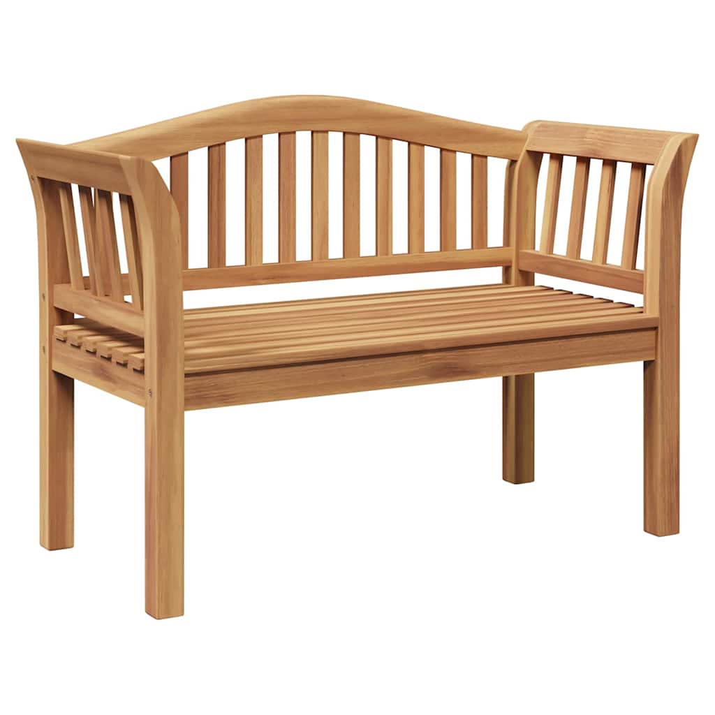 vidaXL Bench Brown 120 x 53.5 x 85 cm Solid Teak wood 2