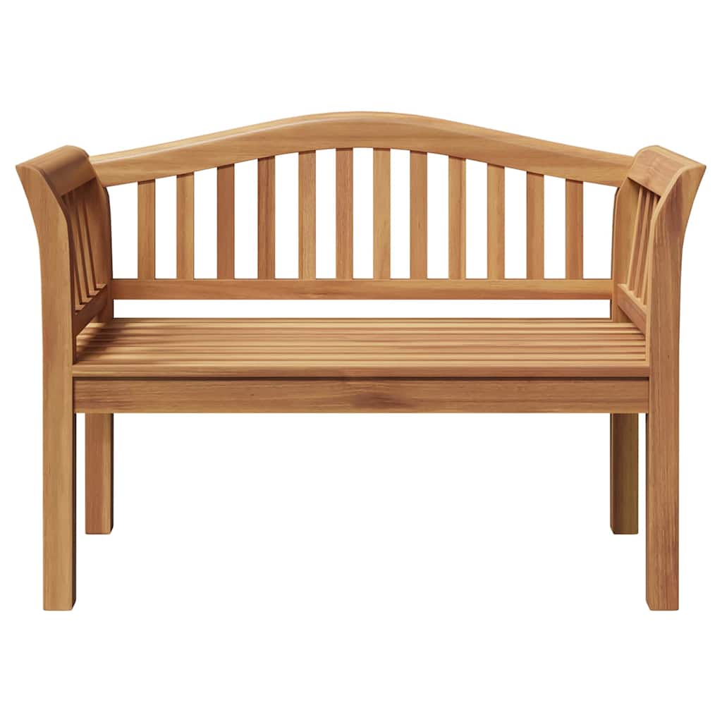 vidaXL Bench Brown 120 x 53.5 x 85 cm Solid Teak wood 5