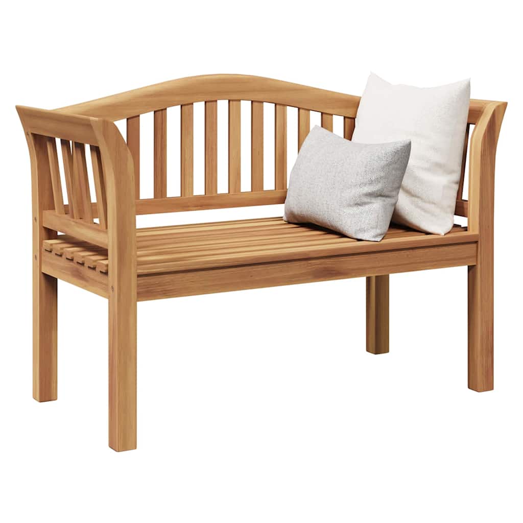 vidaXL Bench Brown 120 x 53.5 x 85 cm Solid Teak wood 3