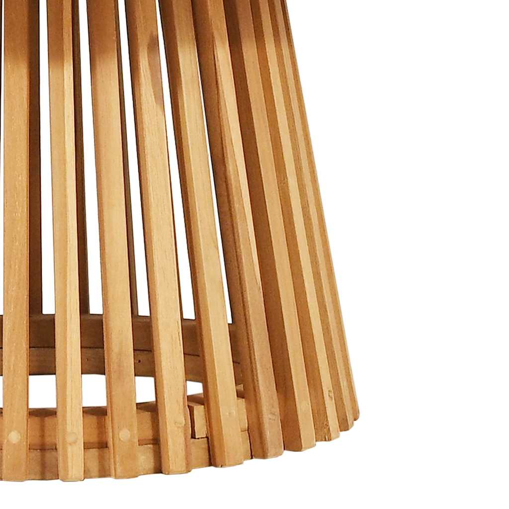 Side Table Brown 70 x 70 x 75 cm Solid Teak Wood Ø70 x 40 cm
