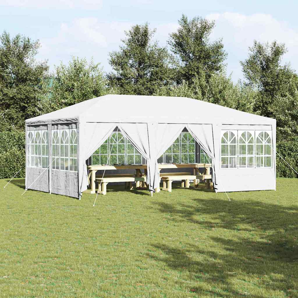 Party Tent 400 x 400 x 266 cm Polyethylene White 4 x 6 m