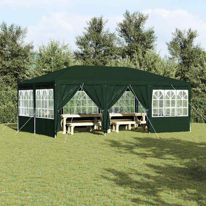 Party Tent 400 x 400 x 266 cm Polyethylene Green 4 x 6 m