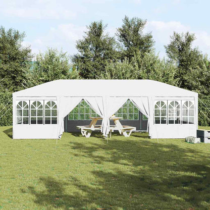 vidaXL Party Tent 800 x 400 x 266 cm White Polyethylene 4