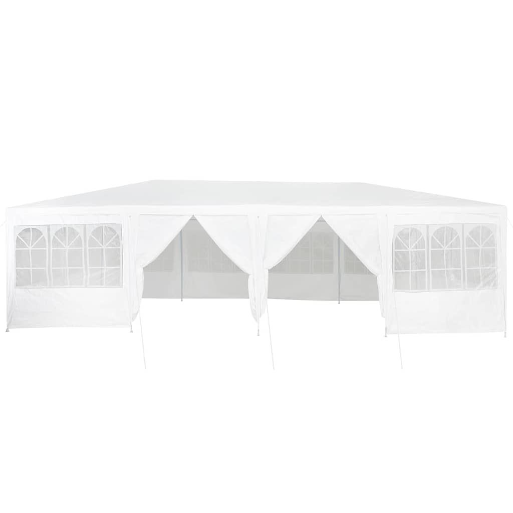 vidaXL Party Tent 800 x 400 x 266 cm White Polyethylene 5