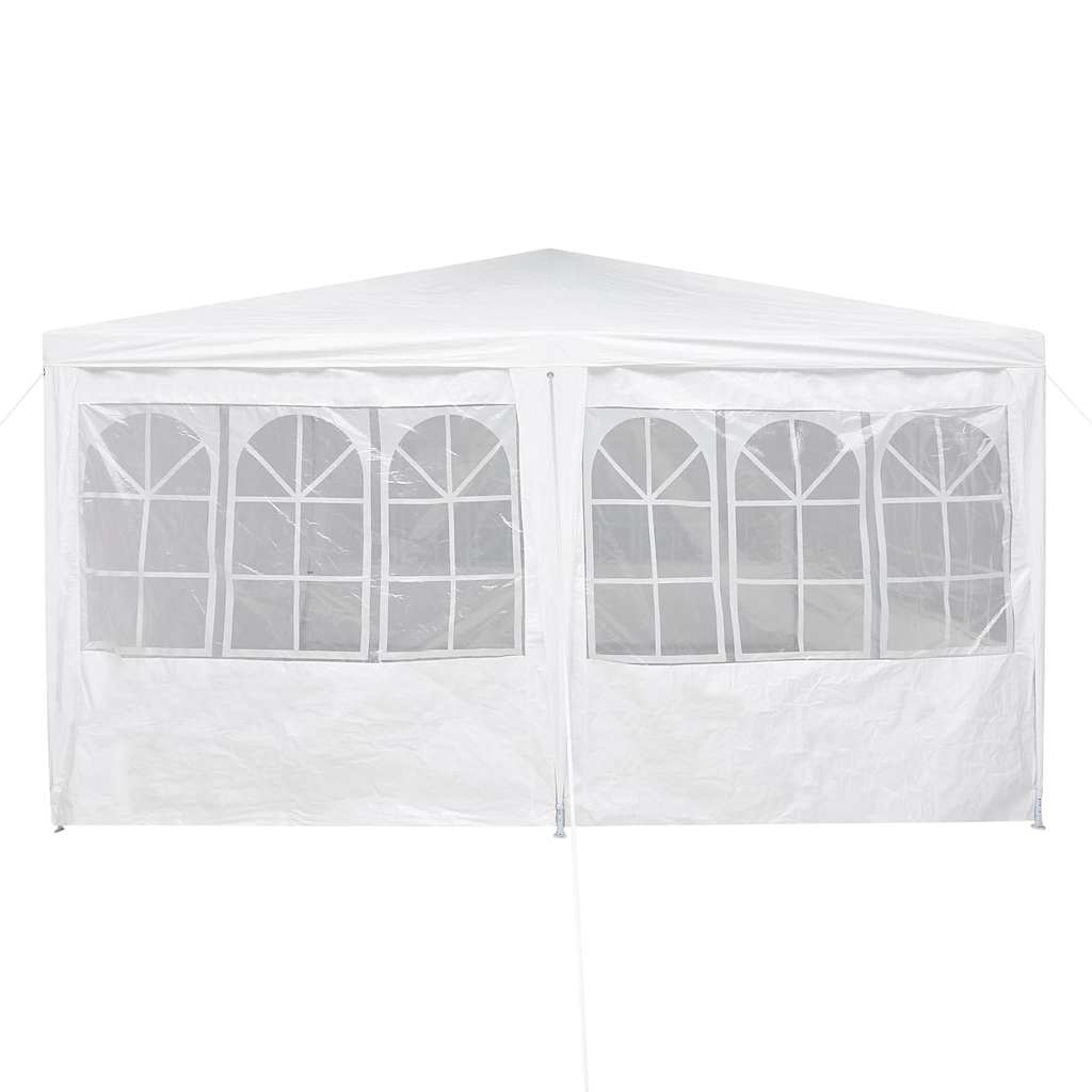 vidaXL Party Tent 800 x 400 x 266 cm White Polyethylene 6