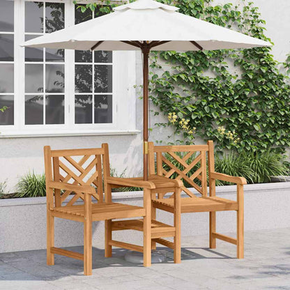 vidaXL Garden Outdoor Chairs 152 x 63 x 89 cm Solid Teak Wood 1