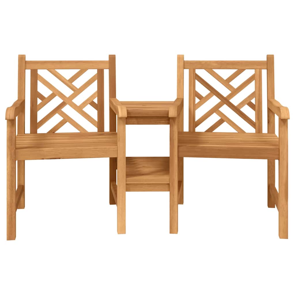 vidaXL Garden Outdoor Chairs 152 x 63 x 89 cm Solid Teak Wood 5